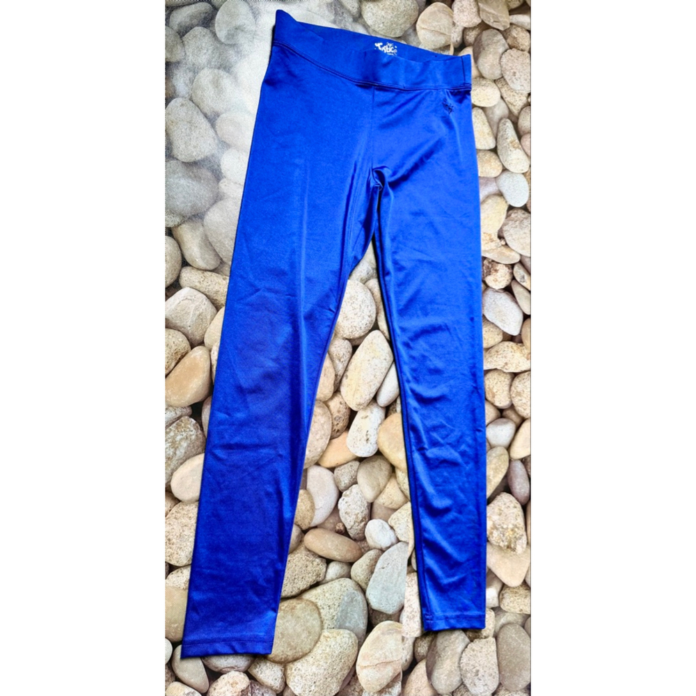ELECTRIC BLUE JUSTICE LEGGINGS